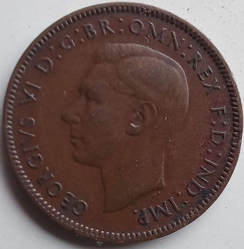 Great Britain 1947 Farthing