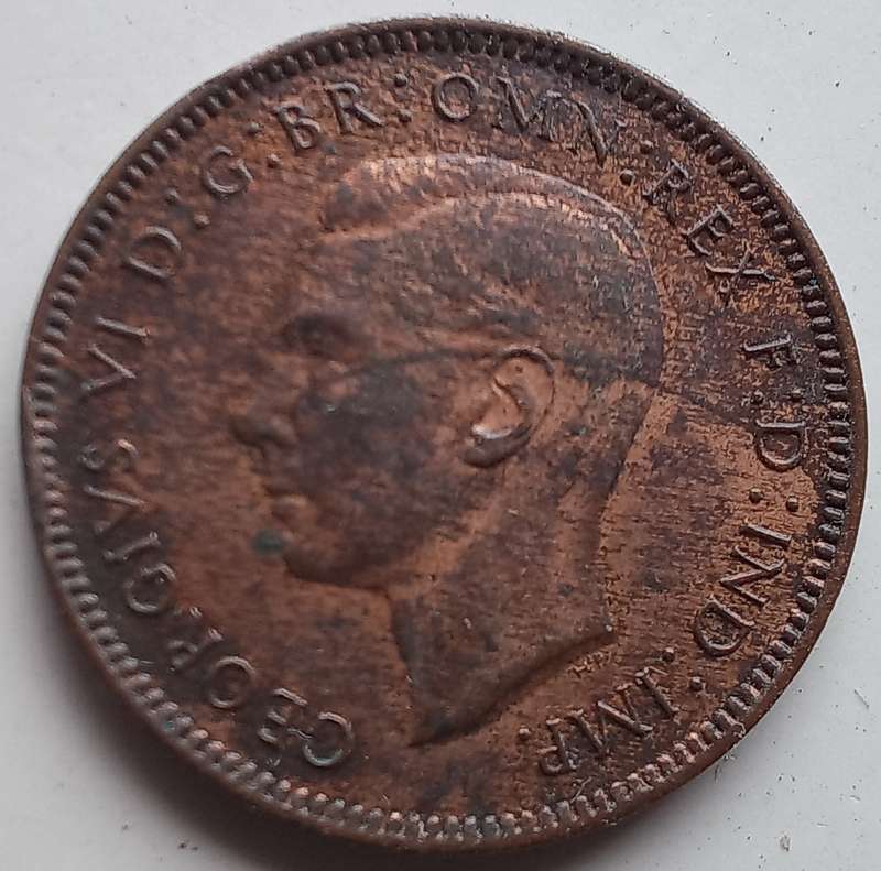 Great Britain 1948 Farthing