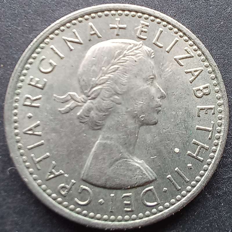 Great Britain 1966 Sixpence