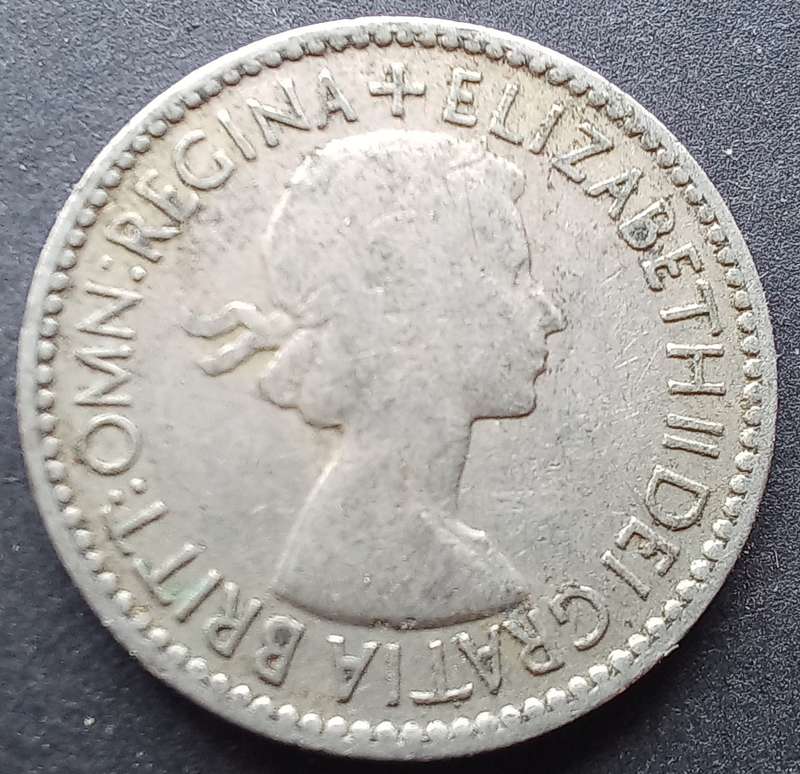 Great Britain 1953 Sixpence