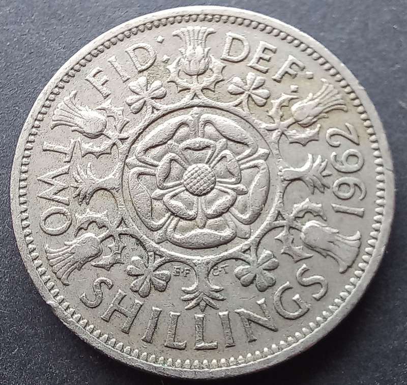 Great Britain 1962 Two Shilling