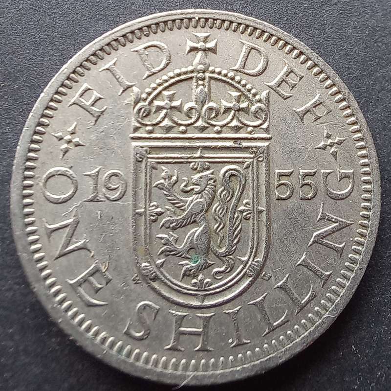 Great Britain 1955 Shilling