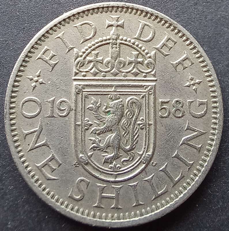 Great Britain 1958 Shilling