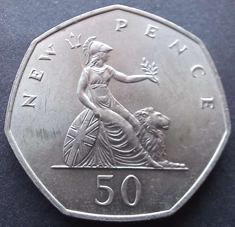 Great Britain 1969 50 Pence
