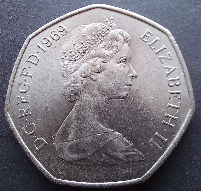 Great Britain 1969 50 Pence