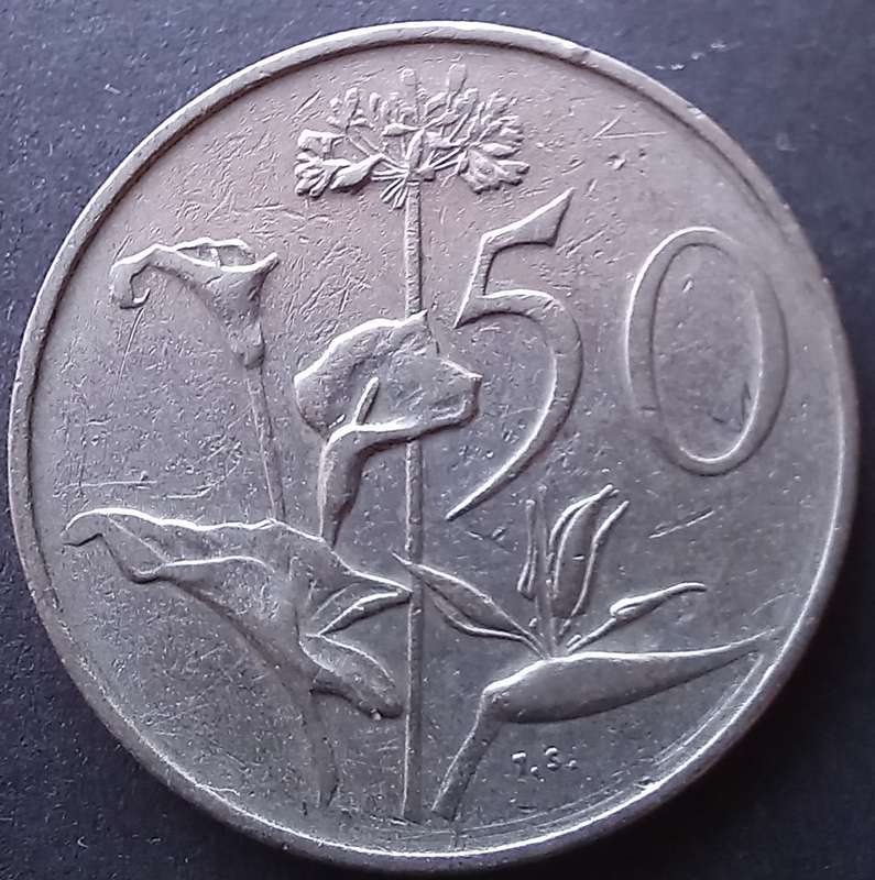 RSA 50 cent 1970