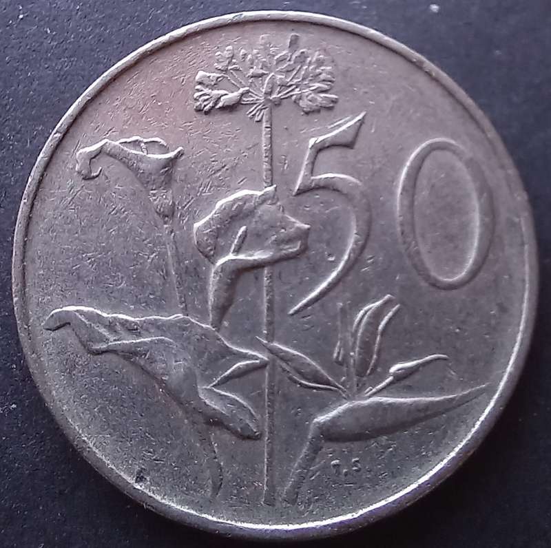 RSA 50 cent 1975