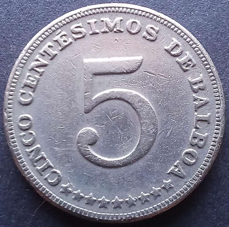 Panama 1968 5 Centesimo