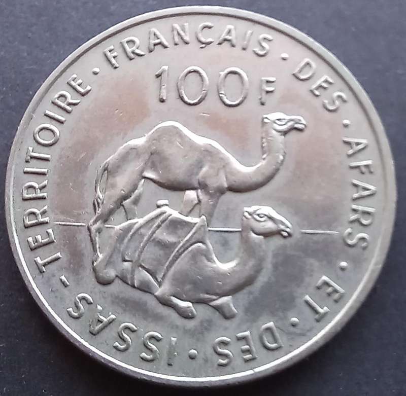 Djibouti Afars and Issas 1970 100 Franc