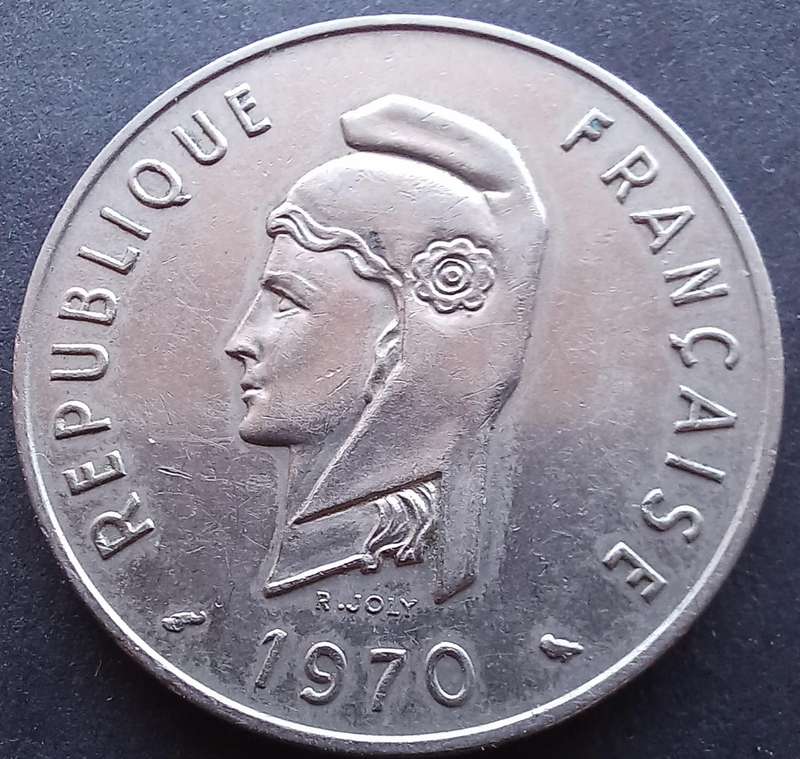 Djibouti Afars and Issas 1970 100 Franc