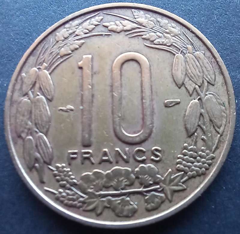 Cameroon 1958 10 Franc