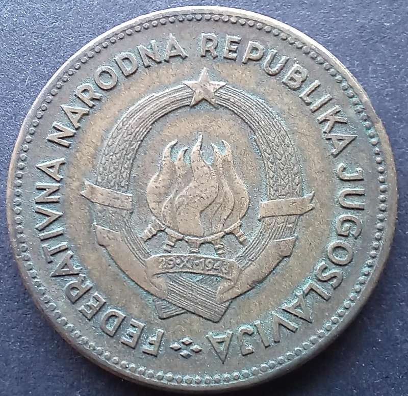Yugoslavia 1955 50 Dinar