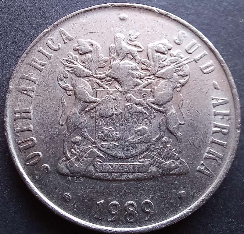 RSA 50 cent 1989