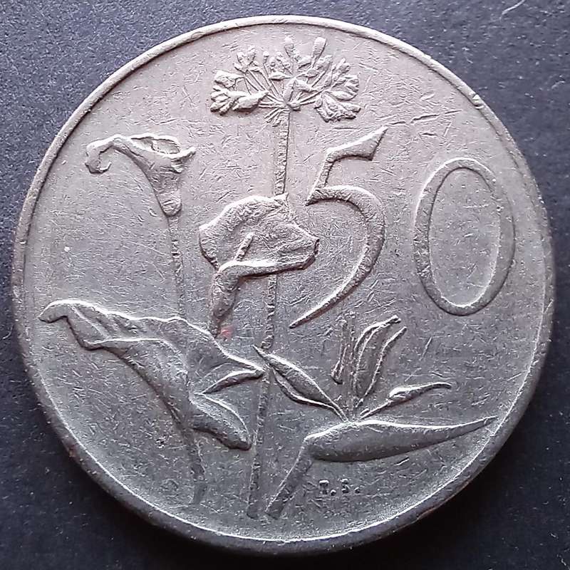 RSA 50 cent 1982