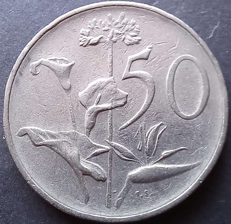 RSA 50 cent 1977