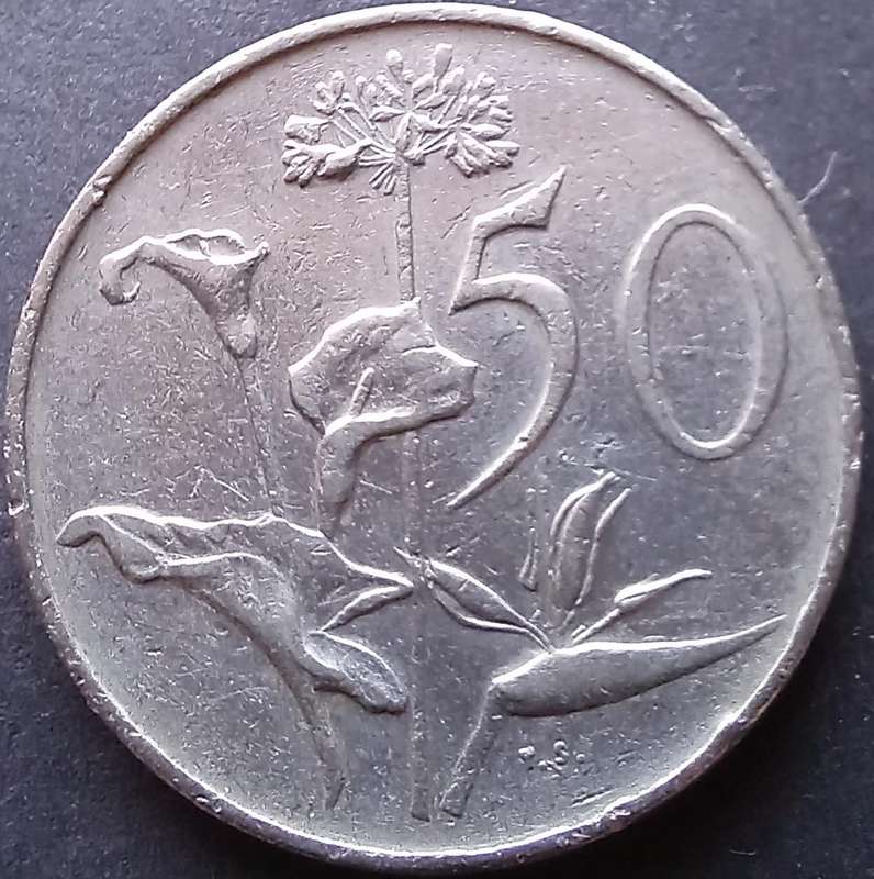 RSA 50 cent 1974