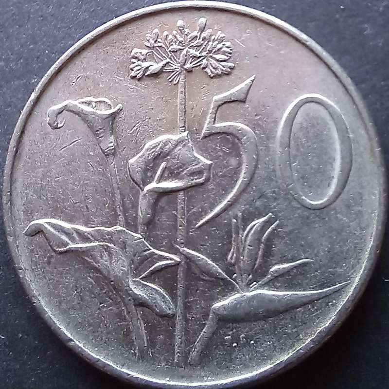 RSA 50 cent 1971