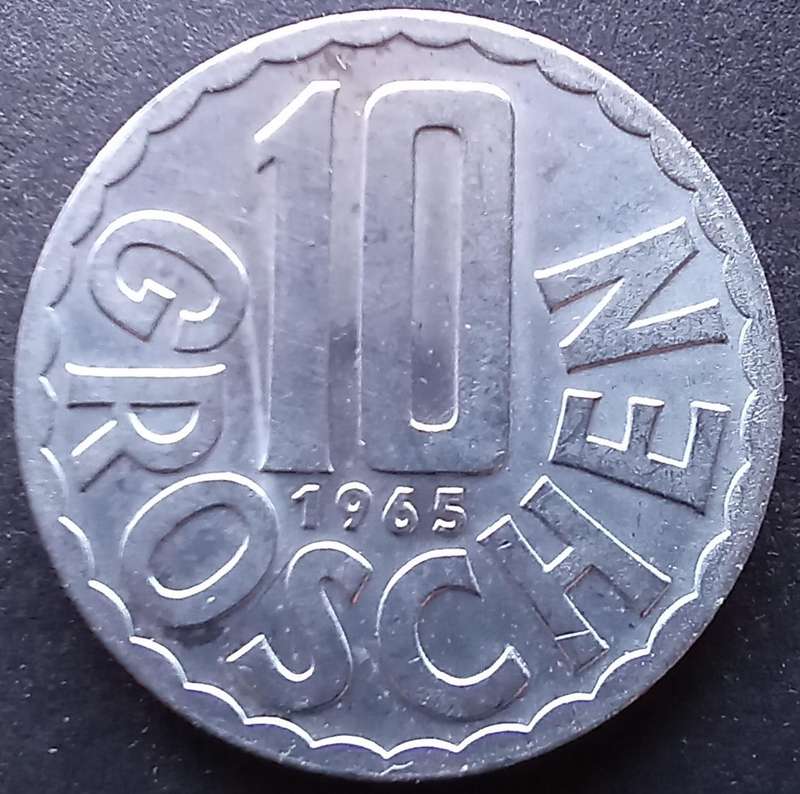 Austria 1965 10 Groschen