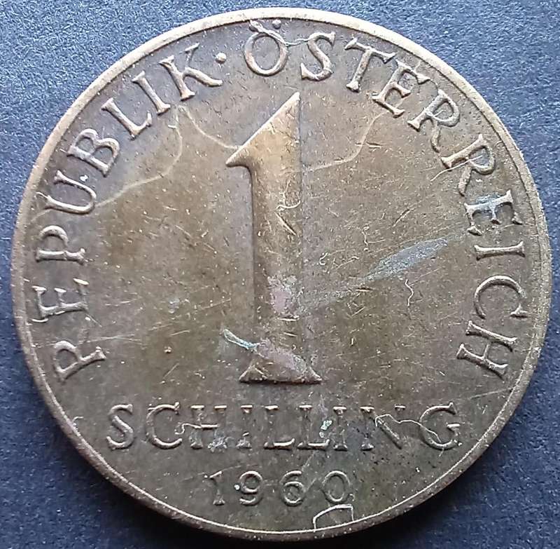 Austria 1960 1 Schilling