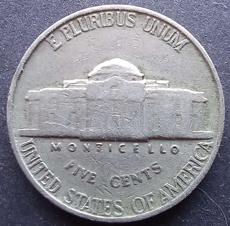 USA Five Cents 1939