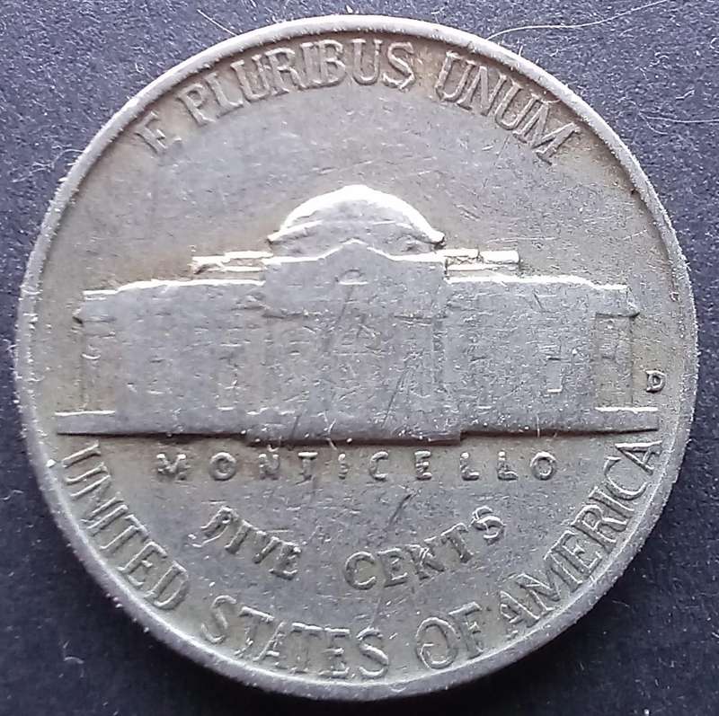 USA Five Cents 1940