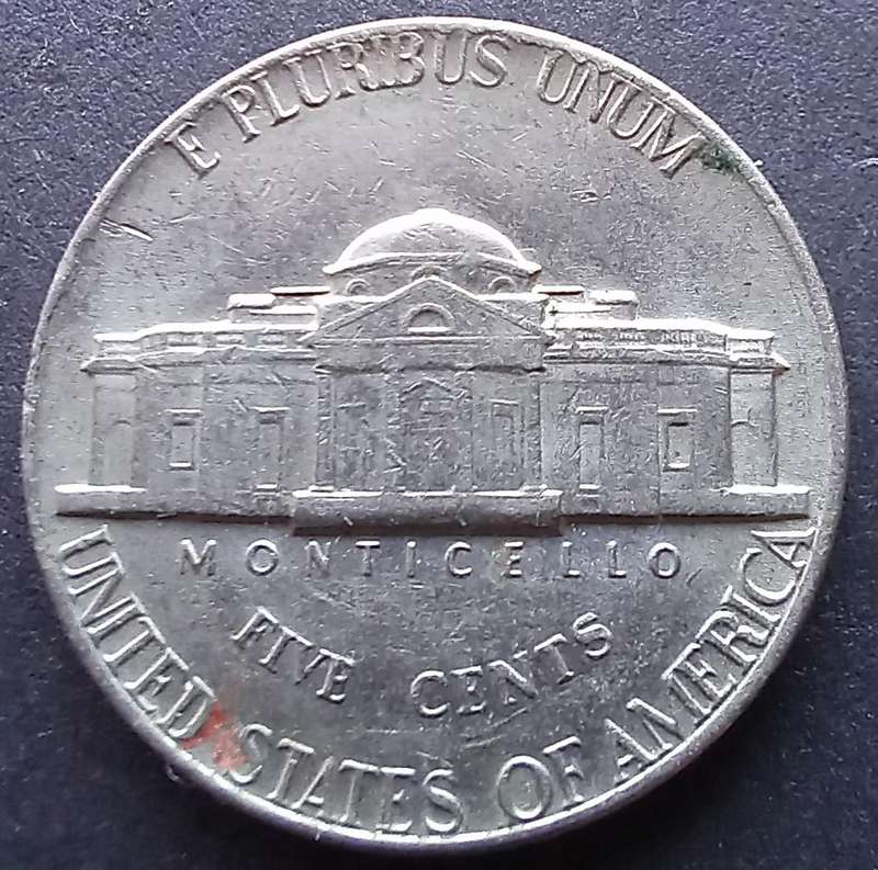 USA Five Cents 1976