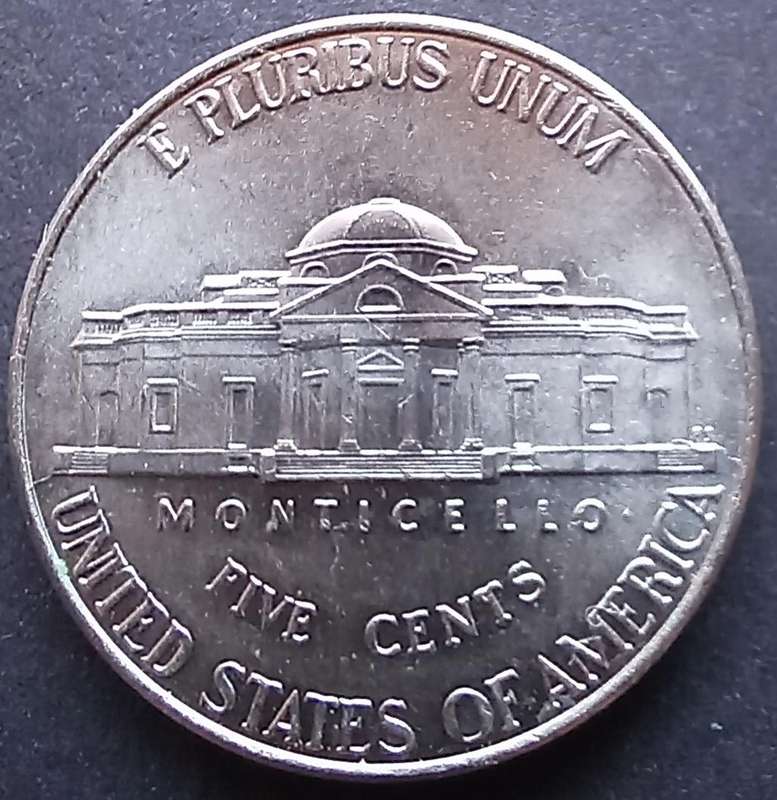 USA Five Cents 2016