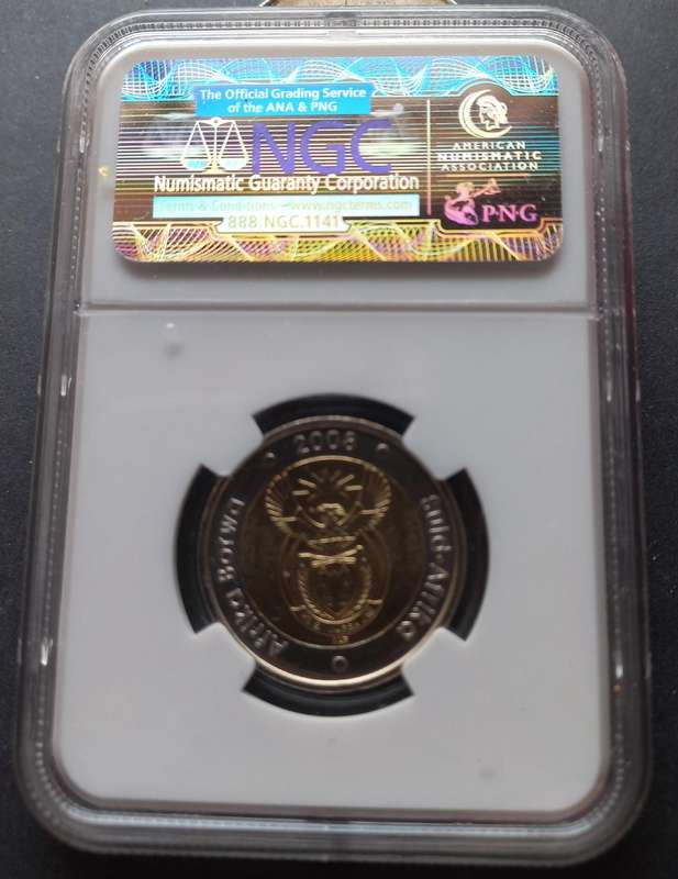 2008 NGC Graded  Mandela R5