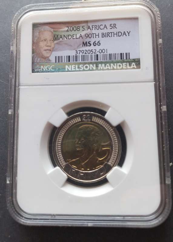 2008 NGC Graded  Mandela R5