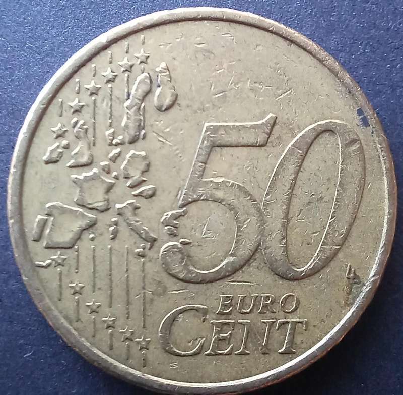 Germany 2002 50 Euro Cent
