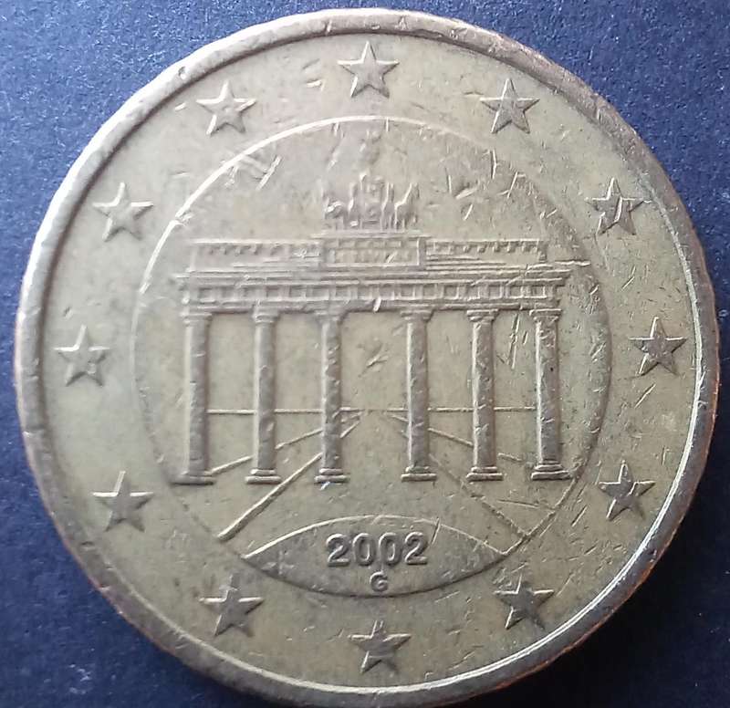 Germany 2002 50 Euro Cent