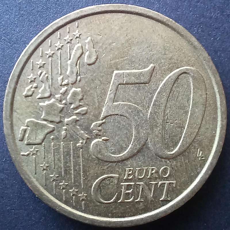 Italy 2002 50 Euro Cent