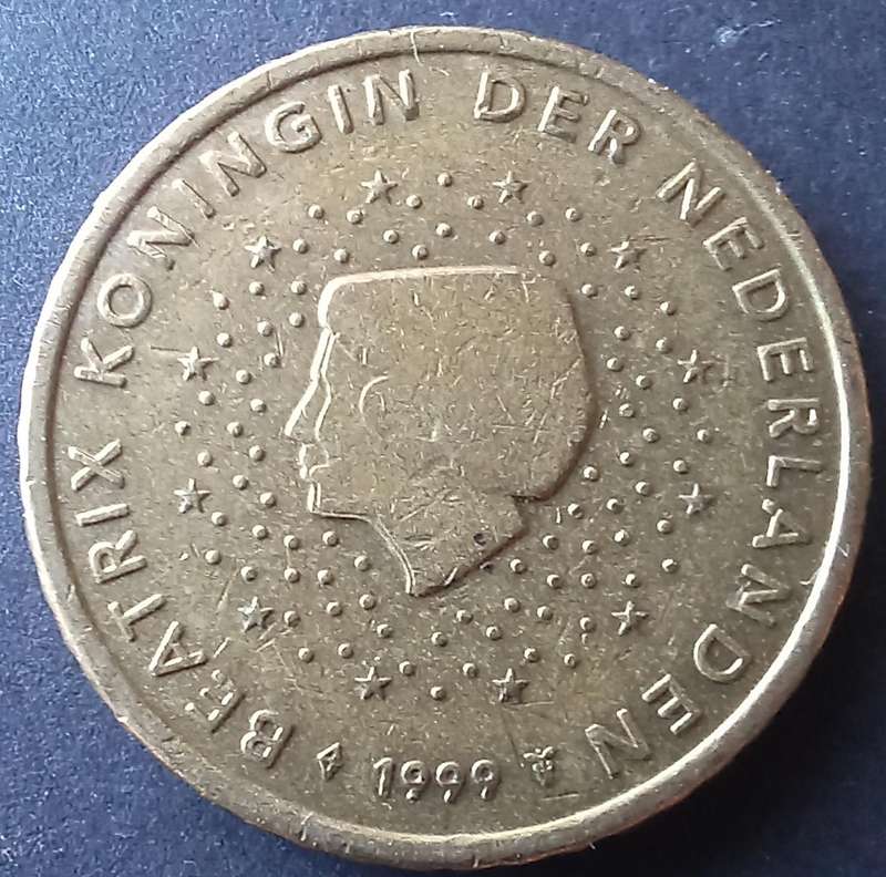 Netherlands 1999 50 Euro Cent