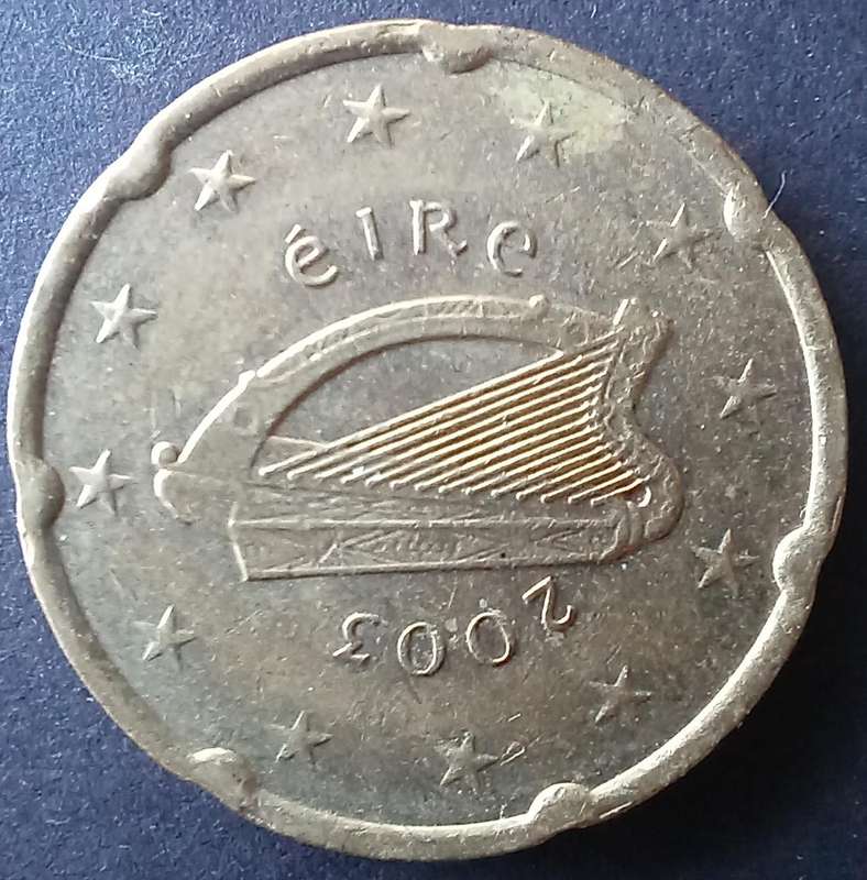 Ireland 2003 20 Euro Cent
