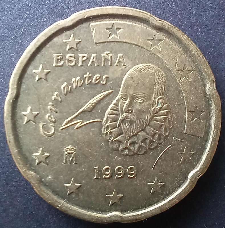 Spain 1999 20 Euro Cent