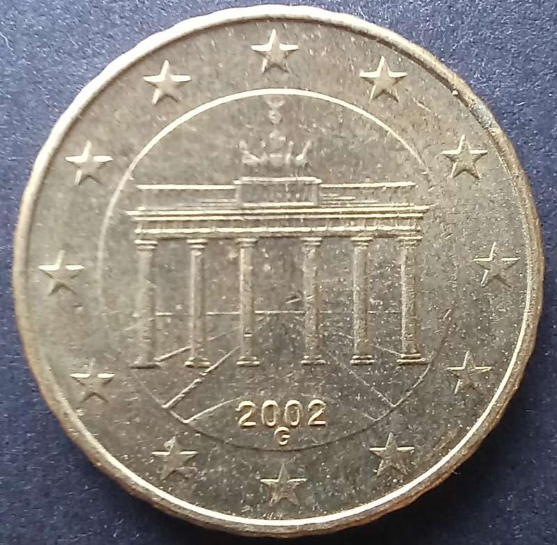 Germany 2002 10 Euro Cent