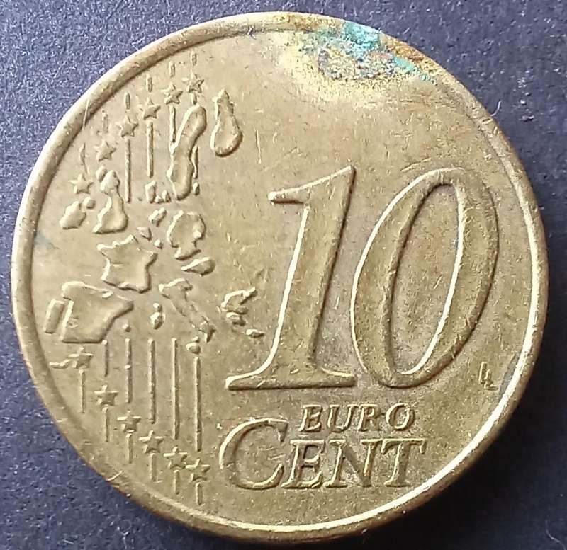 France 1999 10 Euro Cent