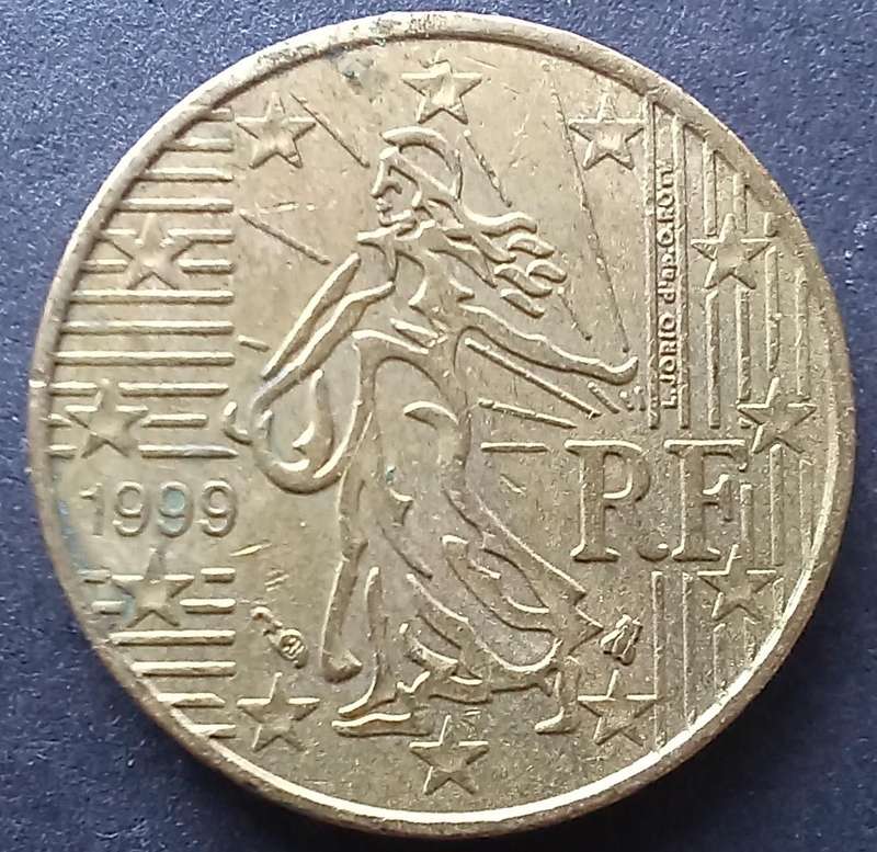 France 1999 10 Euro Cent