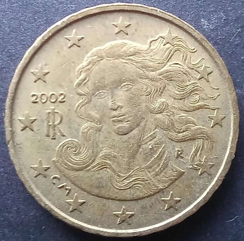 Italy 2002 10 Euro Cent