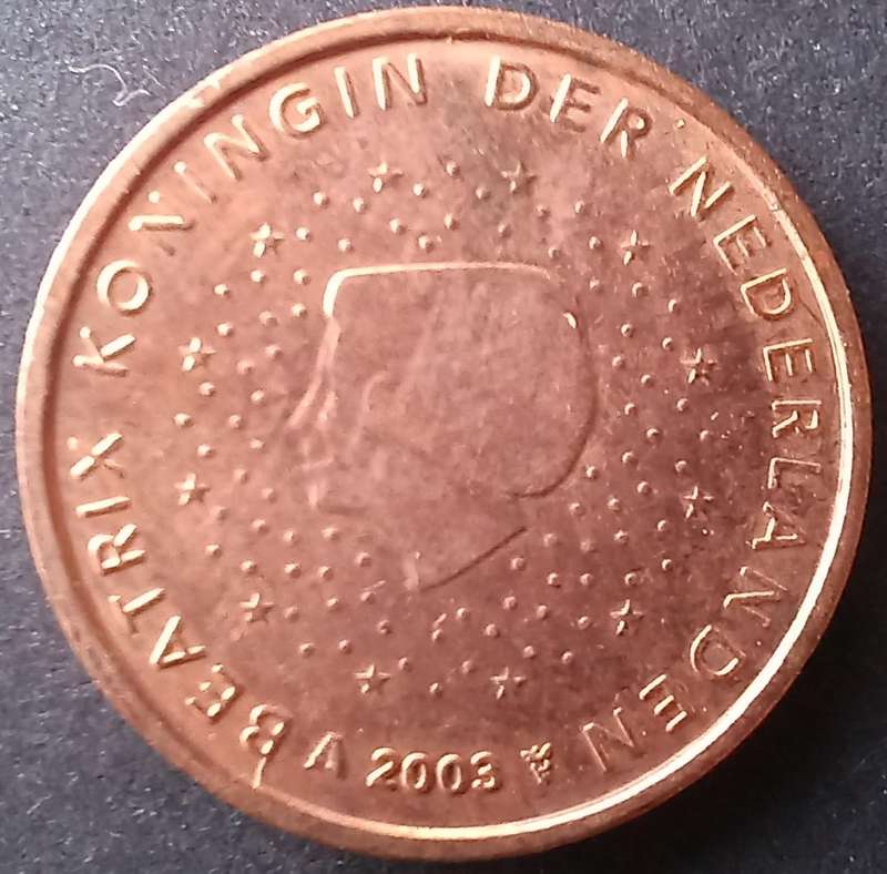 Netherlands 2003 2 Euro Cent