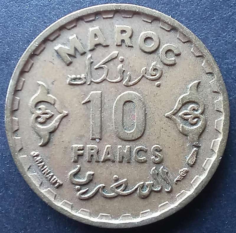 Morocco 10 Franc