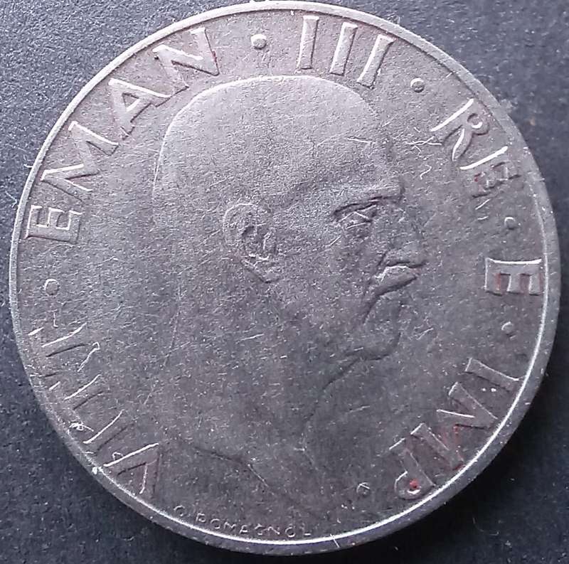Italy 1939  50 Centesimi