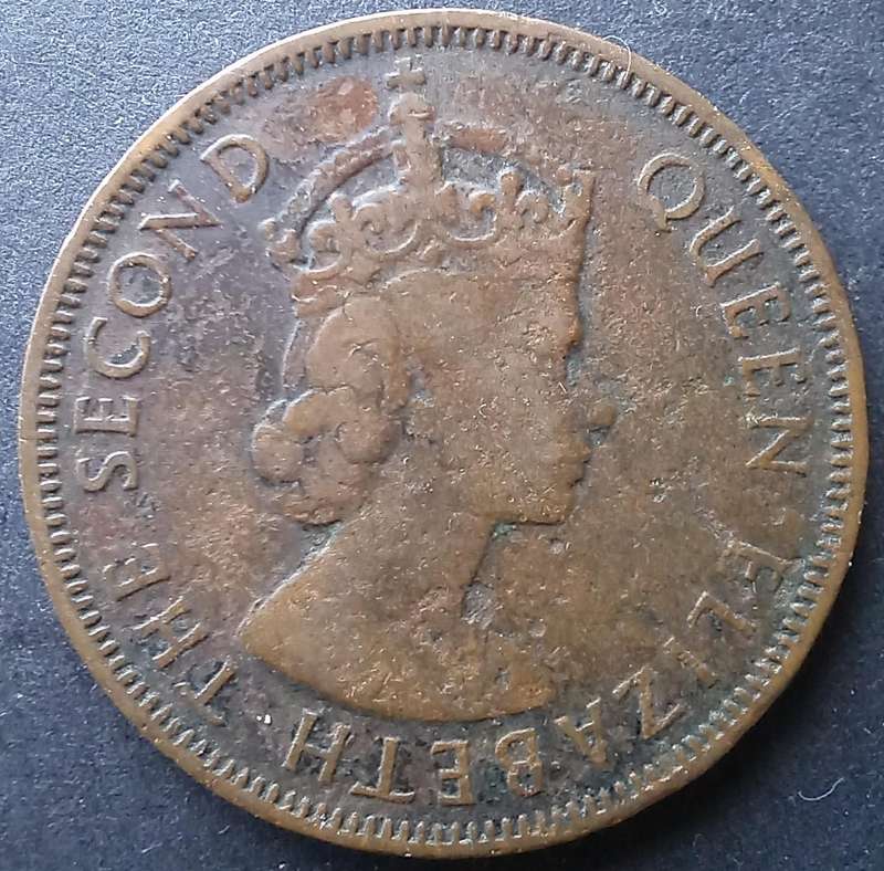 Cyprus 1955 5 Mils