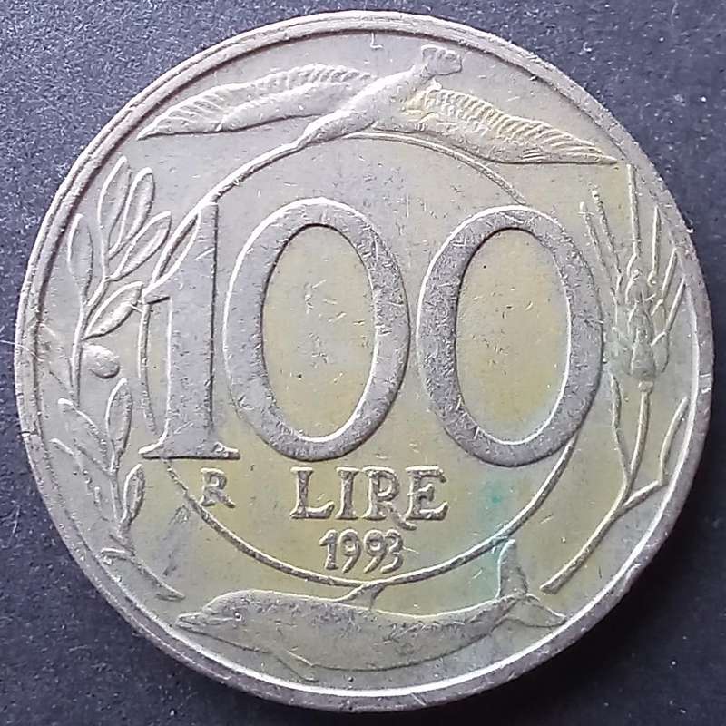 Italy 1993 100 Lire