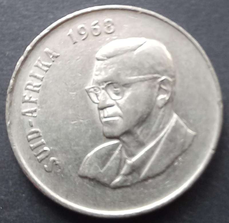 RSA 50 cent 1968 Afr