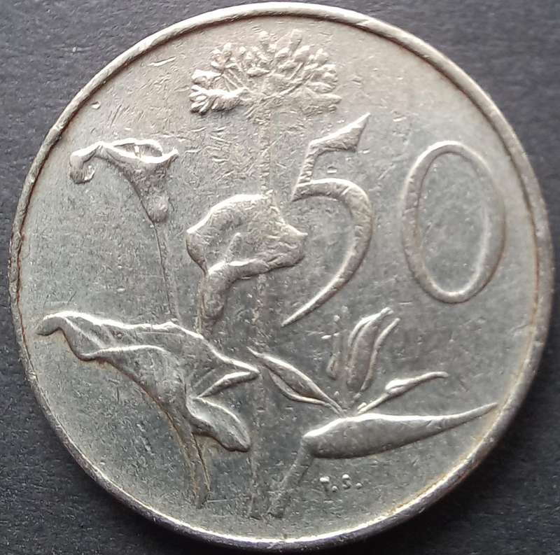RSA 50 cent 1976