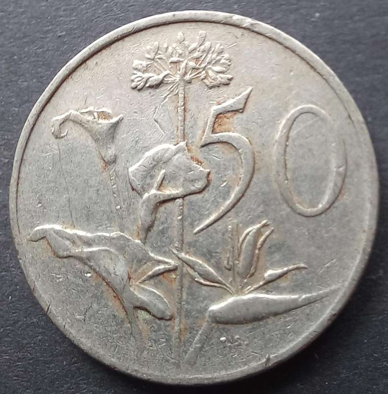 RSA 50 cent 1982