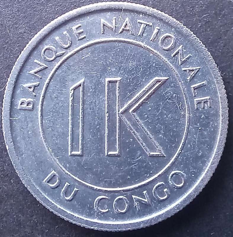 Congo 1967 1 Likuta