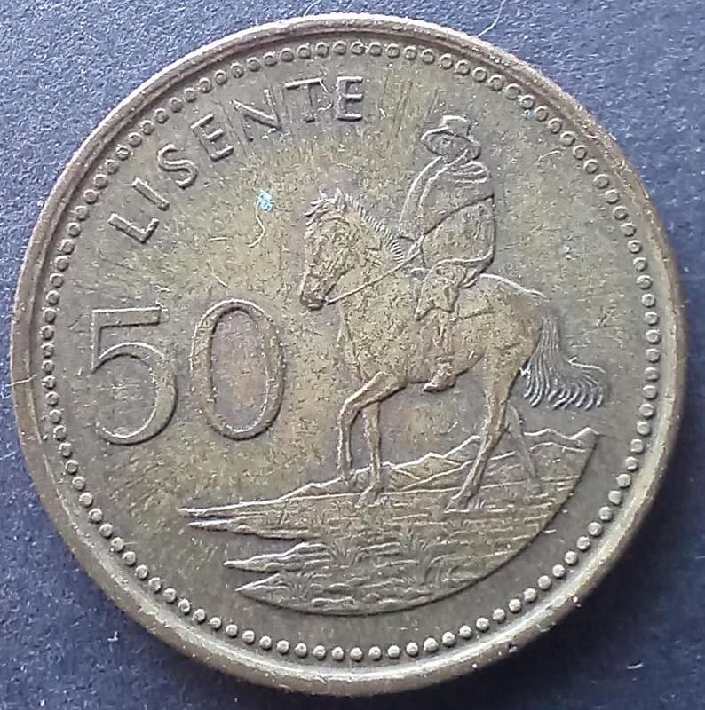 Lesotho 1998 50 Lisente