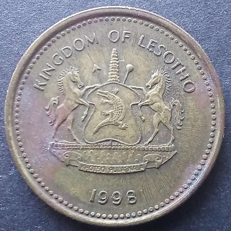 Lesotho 1998 50 Lisente